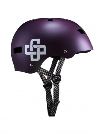 Capacete Niggli Iron Pro roxo fosco