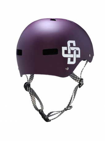 Capacete Niggli Iron Pro roxo fosco