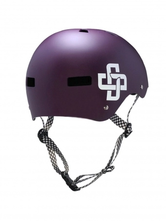 Capacete Niggli Iron Pro roxo fosco