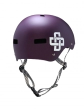 Capacete Niggli Iron Pro roxo fosco