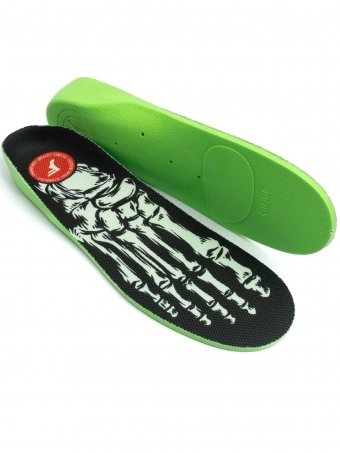 Palmilha Footprint Insoles - Orthotics - Skeleton Black
