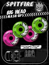 Rodas Spitfire Bighead Mash-ups Classic Formula 99a